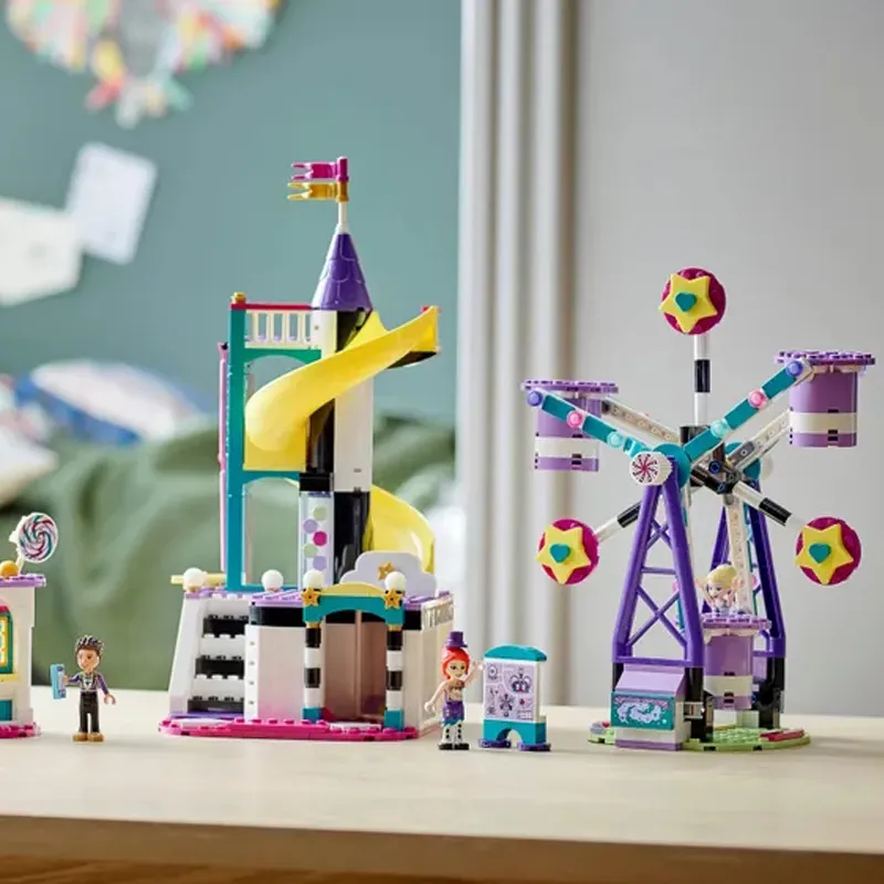 LEGO Good Friend Collection Magical Ferris Wheel And Slide Building Blocks 301 600pcs 41689-1