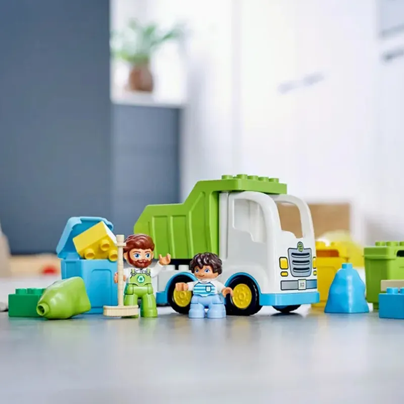 LEGO Collection Trash Classification Eco Friendly Car Building Blocks 19pcs 10945-1