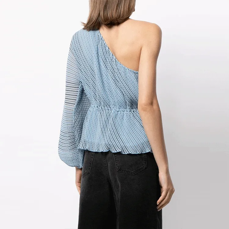 GANNI T-Shirts Women's Blue-2