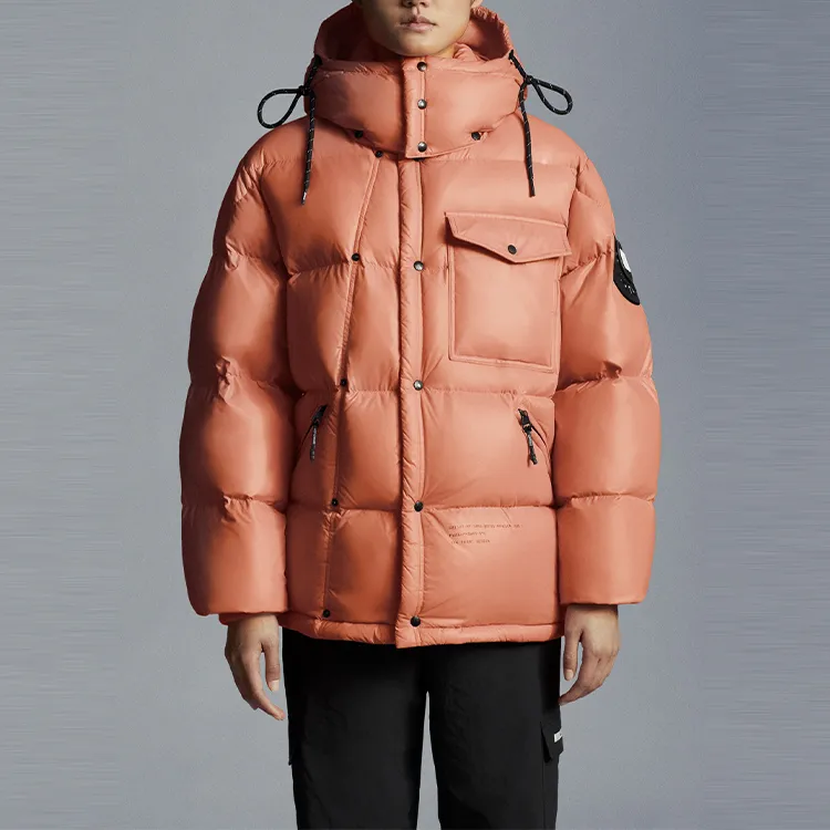 Fragment Design X MONCLER GENIUS MONCLER GENIUS X Fujiwara Hiroshi FRGMT Down Jackets Men Pink-4