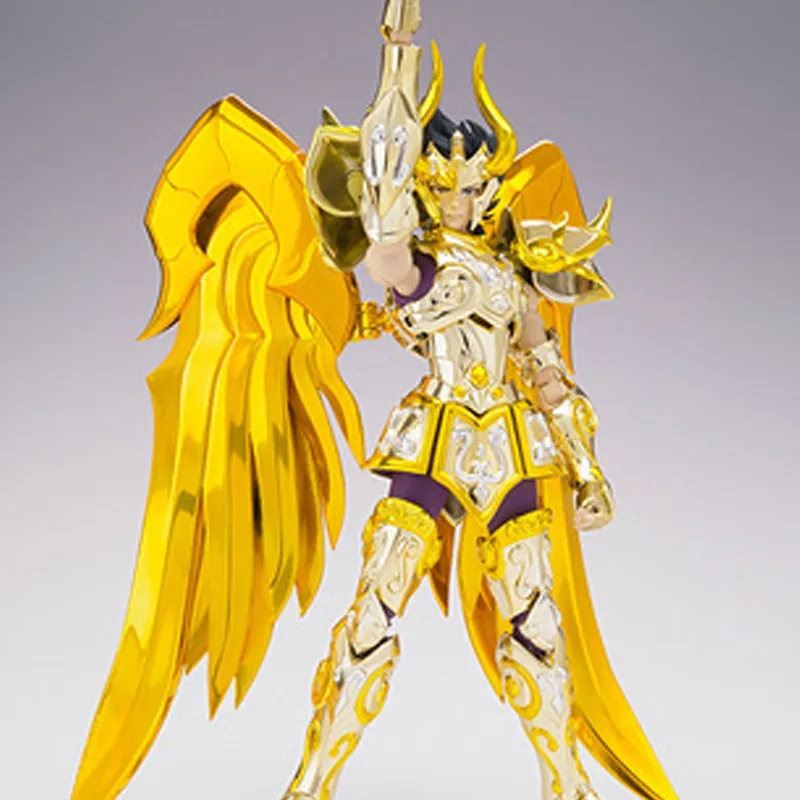 BANDAI Asura Bandai Saint Seiya Armor Of Mythology EX Sacred Armor Gold Soul God Goat Capricorn Scale Figures 18cm-2