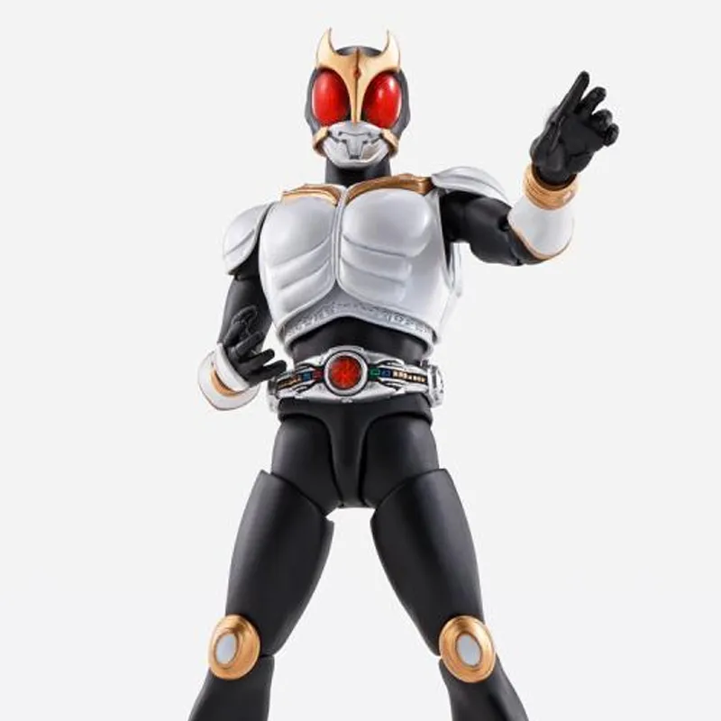BANDAI Kamen Rider Kuuga Soul Limit Kamen Rider Shf True Bone Carving Kuuga Initial Form Action Figure Scale Figures-2