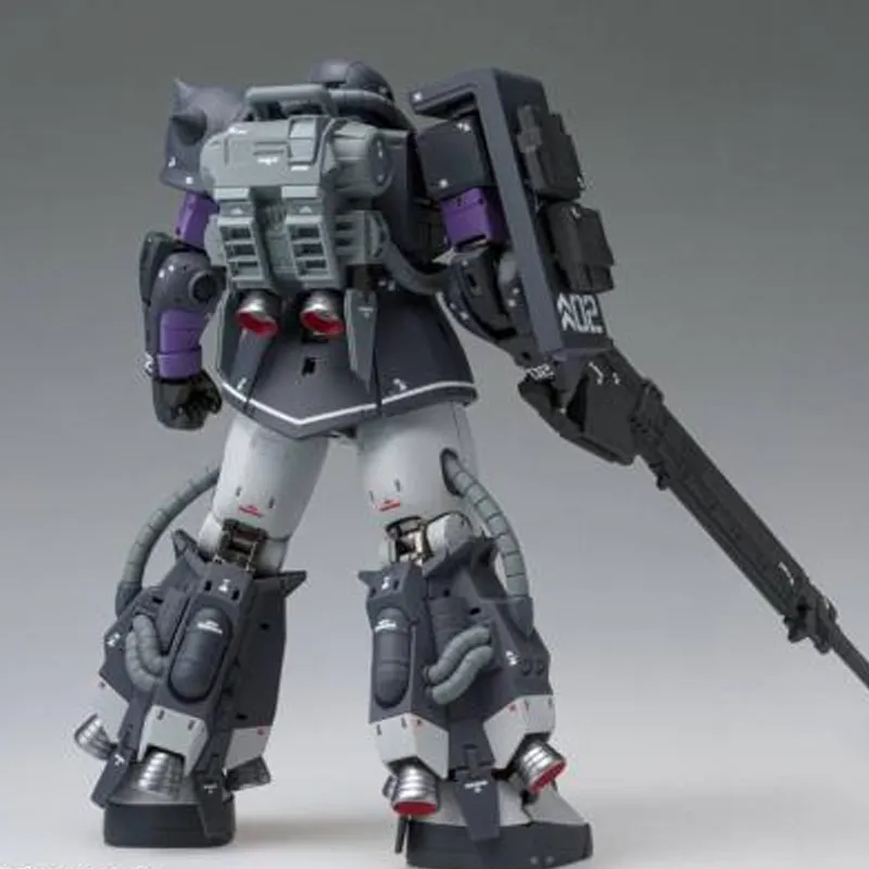 BANDAI FIX Zaku Alloy, High Mobility Type 2, Triple Star Black Assembled Models 12.5cm-3