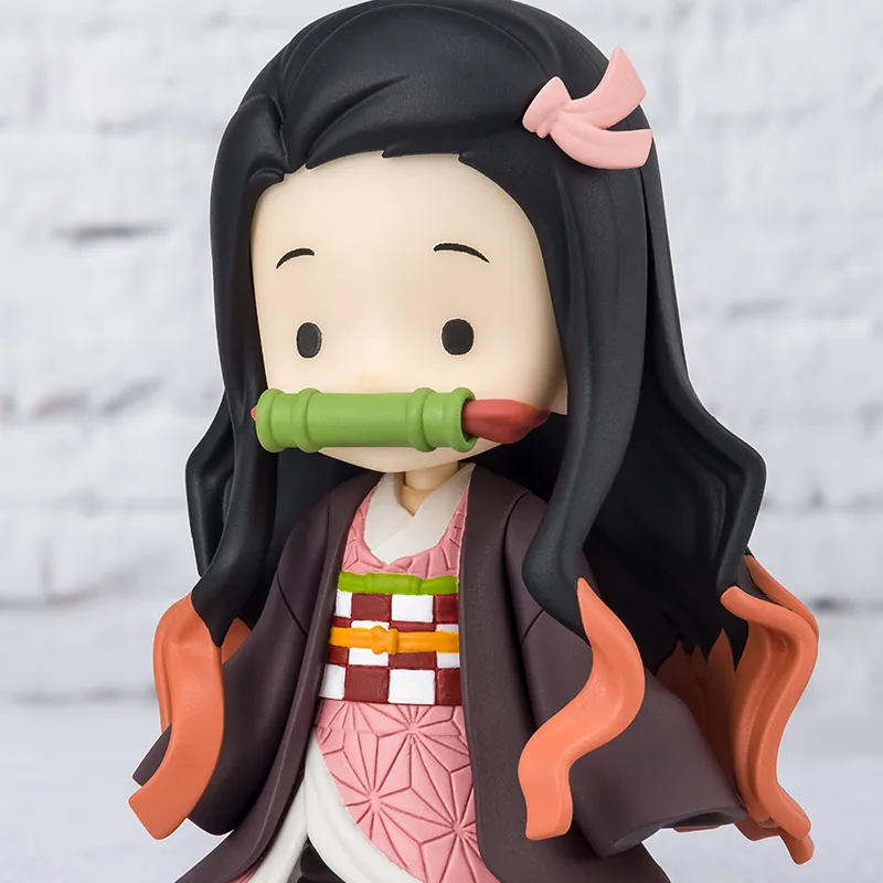 BANDAI Japan Demon Slayer Kimetsu No Yaiba Figuarts Mini Little Nezuko Collectible Pvc Figure-2