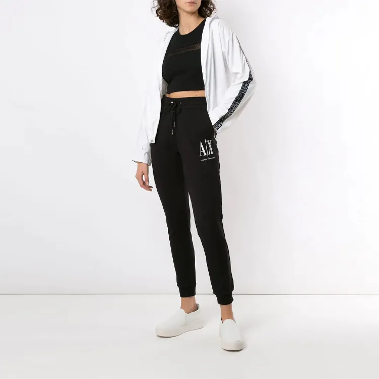 ARMANI EXCHANGE Logo Track Pants-1