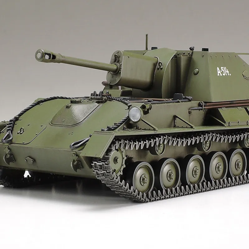 Tamiya 1 35 Russian SU 76M Self Propelled Artillery Model Kits 14.6cm-2