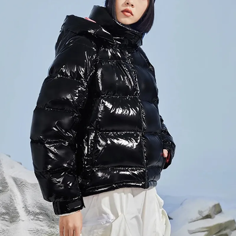 LiNing Sports Fashion Collection Down Jacket Winter Women's Black-4