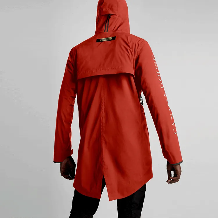 Canada Goose Jackets Men Polar Flame Red-2