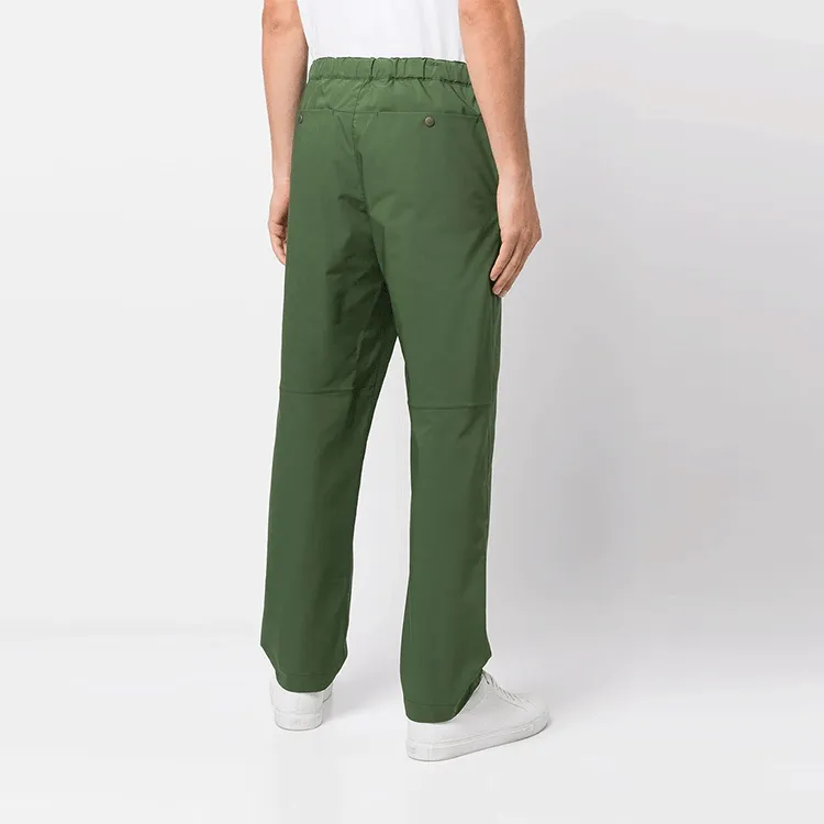 Homme Plissé Issey Miyake Casual Pants Men Green-2