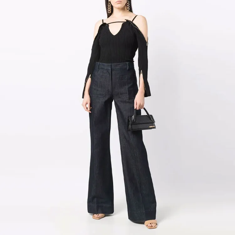 Jacquemus FW21 Slim Fit Knitwear Women's Black-1