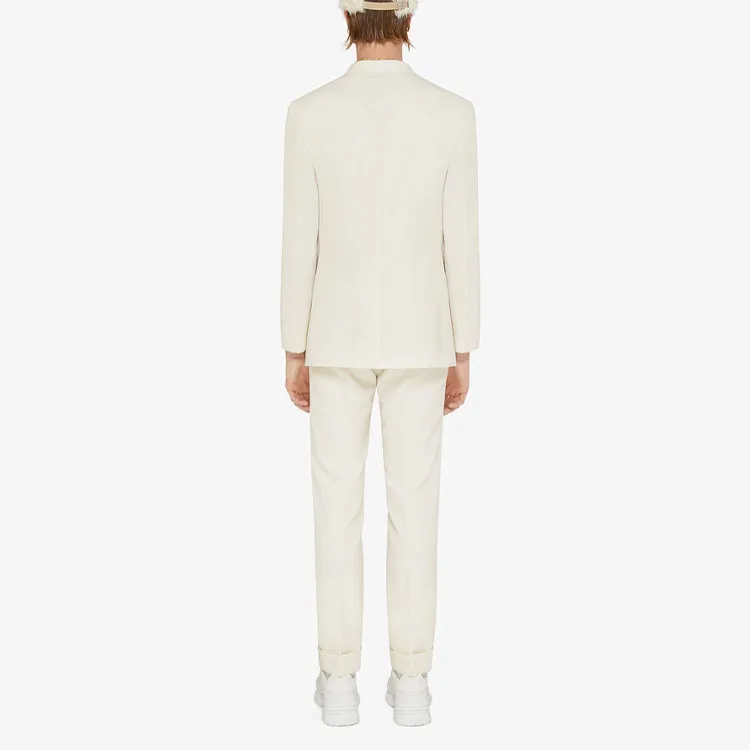 Givenchy Padlock Slim Fit Jacket With Notch Lapel-2