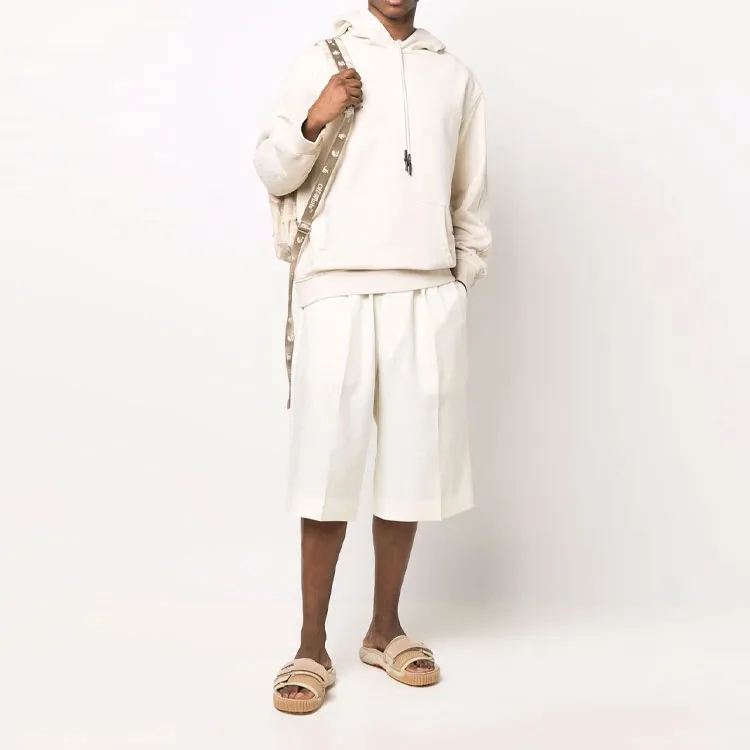 Y 3 Casual Shorts Men Ecru-2