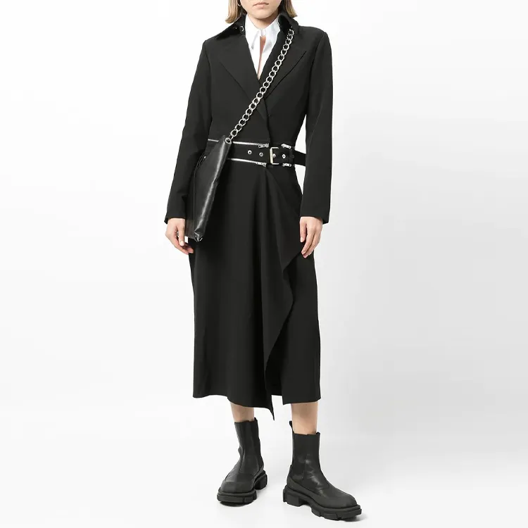 DION LEE Coats Women's Black-1