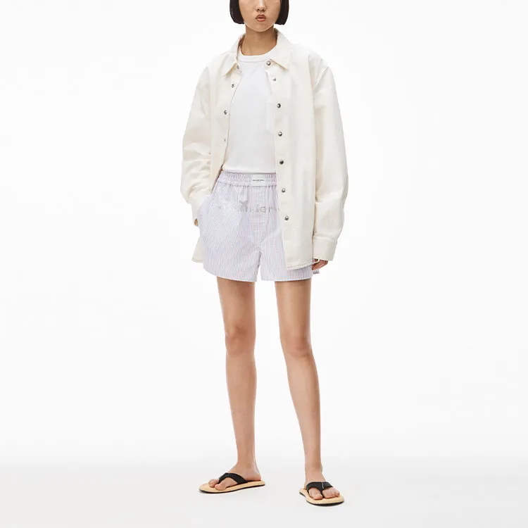 Alexander Wang Casual Shorts Unisex Red-1