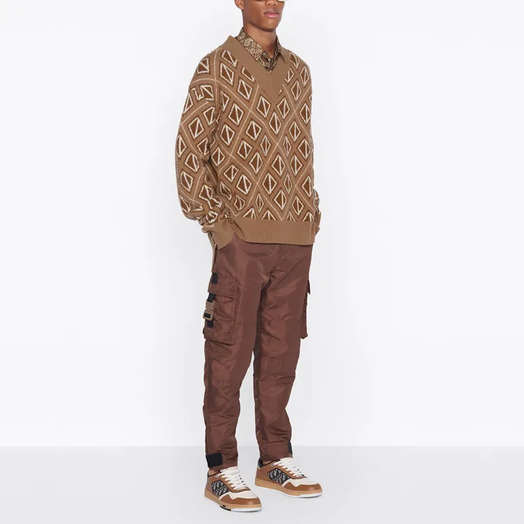 DIOR X Cactus Jack Cd Diamond Sweater-4