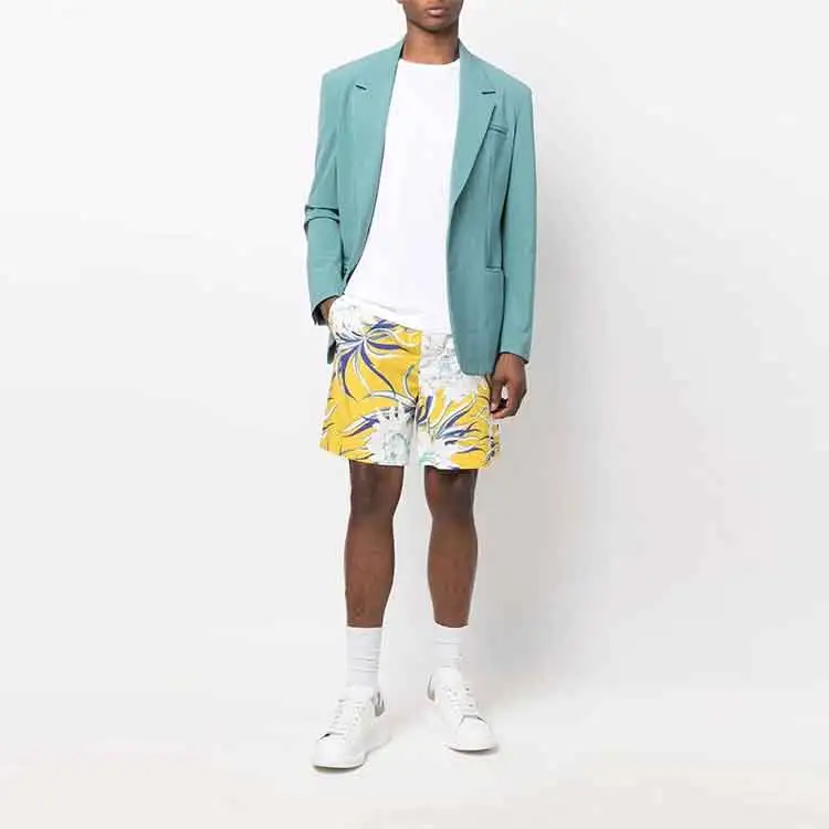 Valentino Graphic Printed Drawstring Shorts-1