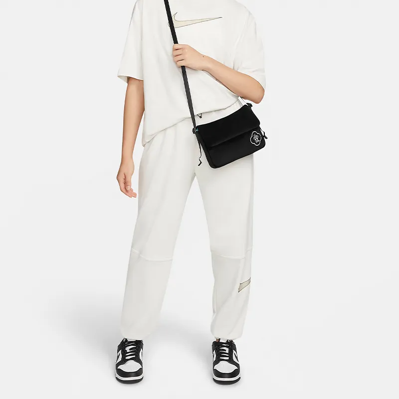 Nike Fabric Crossbody Bags Shoulder Bags Unisex Black-4
