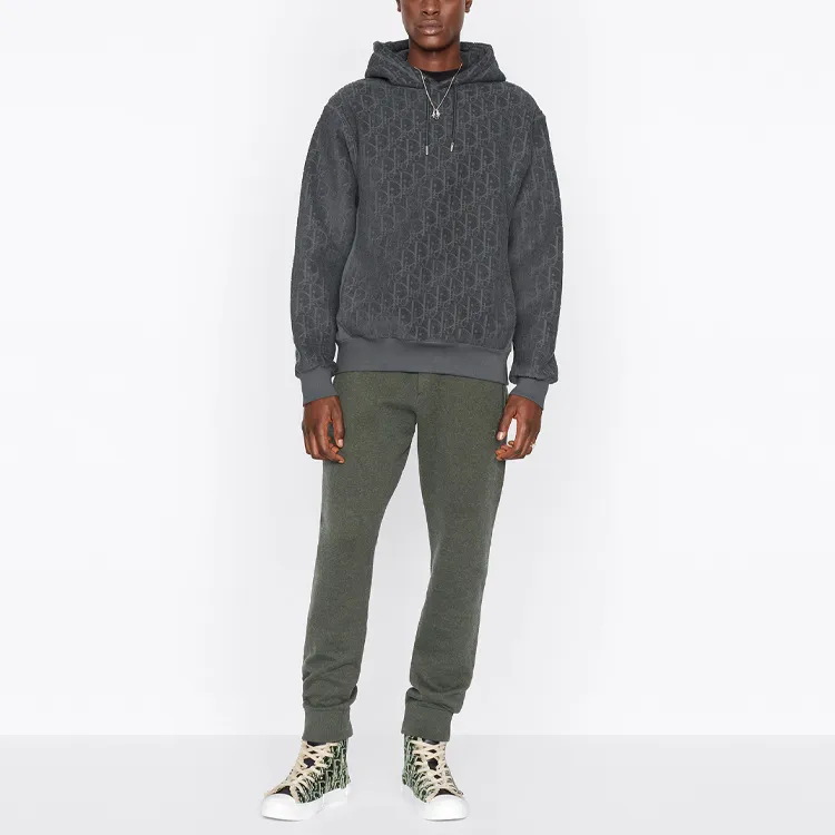 DIOR Quarterly New Products Sweatshirts Men Gray-4