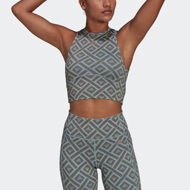 Adidas Tank Tops Women's Blue-1