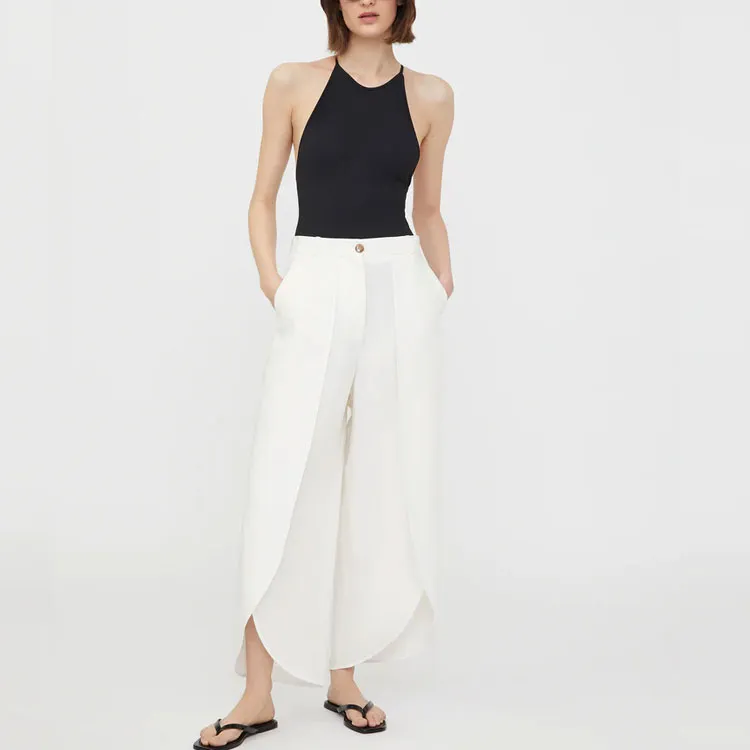 TOTEME Casual Pants Women's White-3