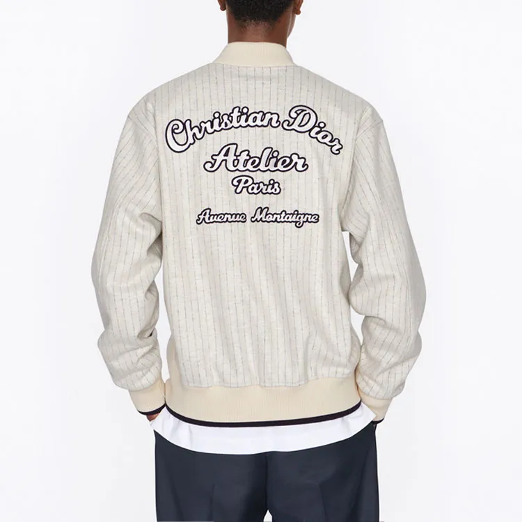 DIOR Quarterly New Products Baseball Jerseys Men White-5