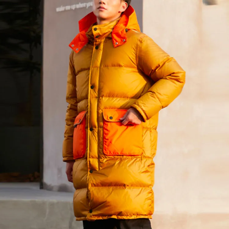 Converse Down Jacket Winter Men's Wheat-4