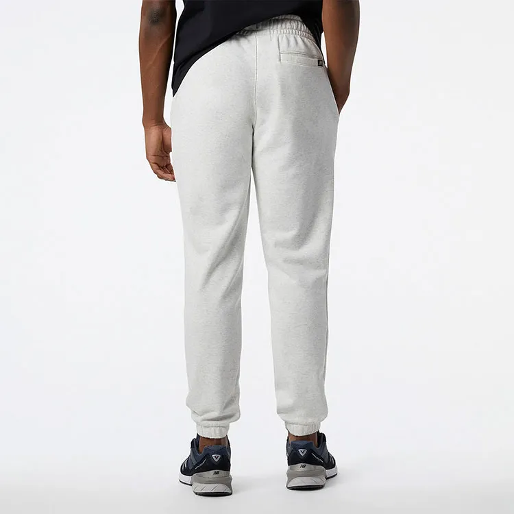 New Balance Knitted Sweatpants Men White-5