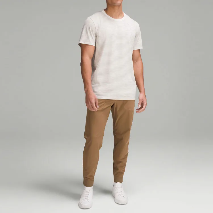 Lululemon T Shirt Men's Striped Primitive Linen-2