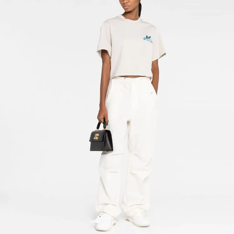 OFF WHITE Crop Tops Women's White-1