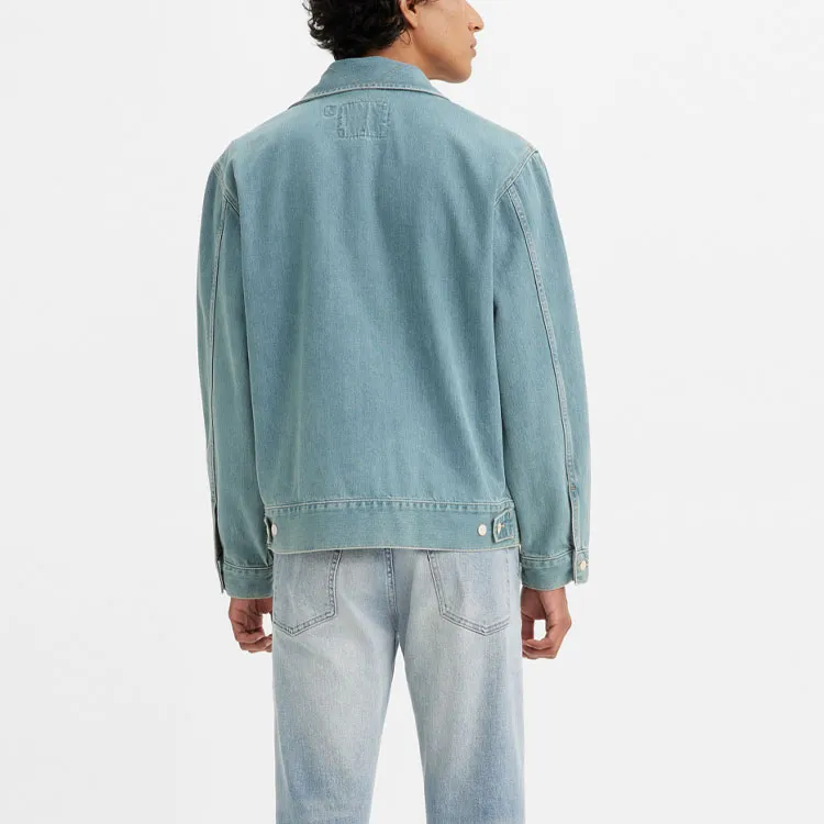 Levis SS23 Midnight Blue Denim Jackets Men Blue-3