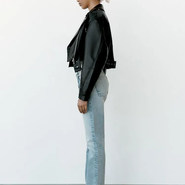 ZARA Jackets Women's Black-4
