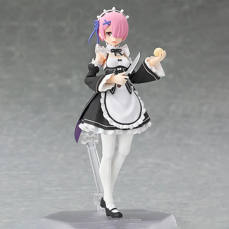 MAX Factory Ram Re Zero Starting Life In Another World Figma With Base Assembled Models-1