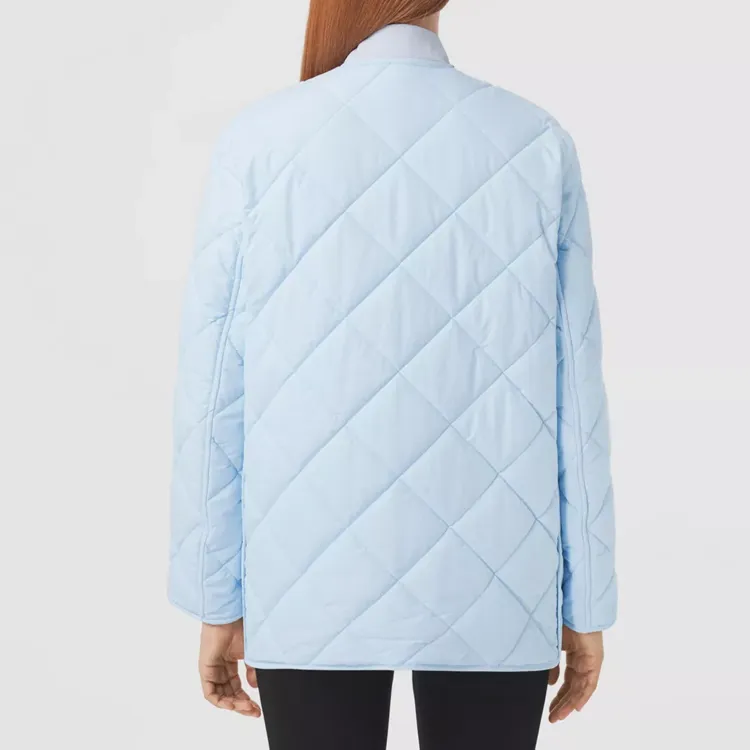 Burberry Jackets Women's Blue-3