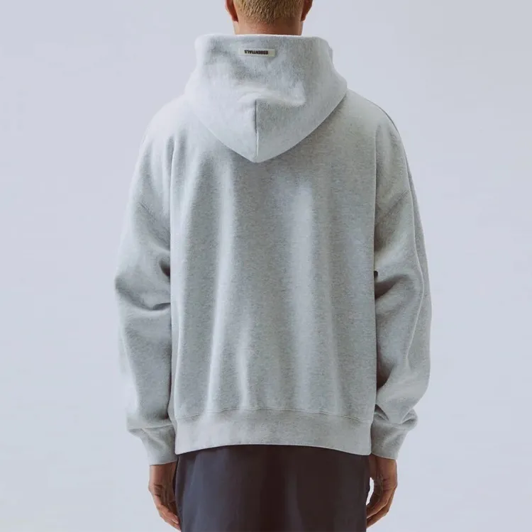 Fear Of God Essentials FW19 Sweatshirt Unisex Light Gray-2