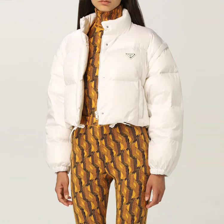 PRADA Down Jackets Women's White-5