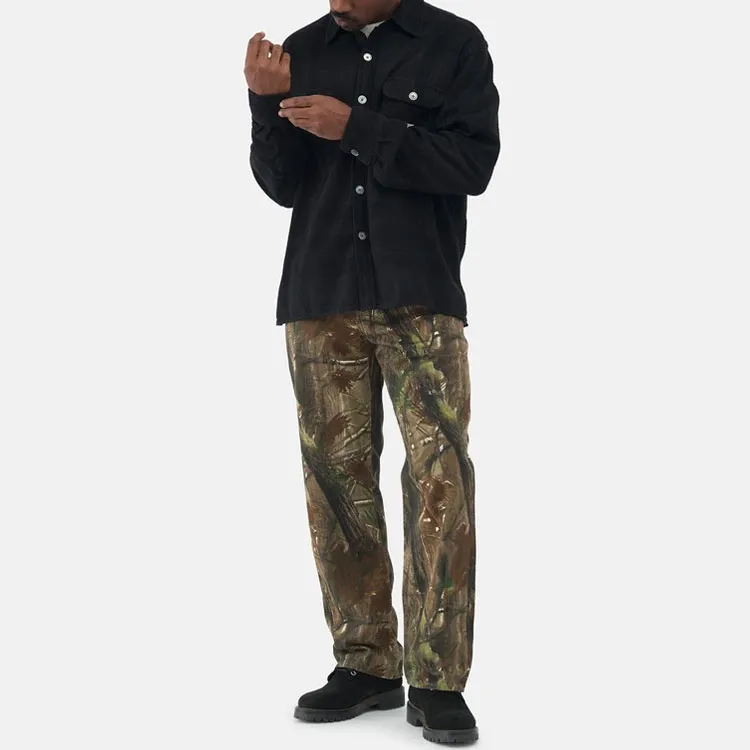Our Legacy X Stussy Shirts Men Black-2