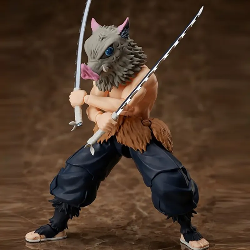 GSC Inosuke Hashibira Demon Slayer  Kimetsu No Yaiba Buzzmod 1/12 14.5cm Scale Figures-1