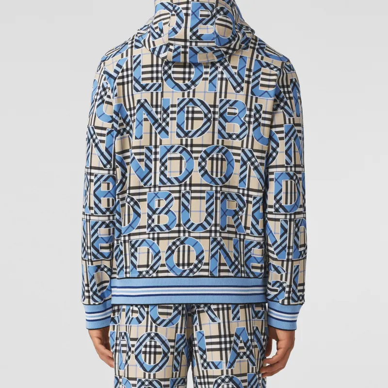 Burberry Sweatshirt Men's Bright Cobalt-3