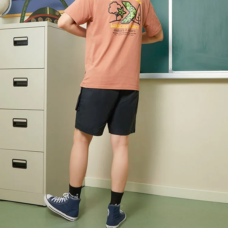 Converse Casual Shorts Men Black-3