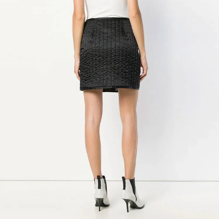 OFF-WHITE FW21 Casual Short Skirts Women's Black-2