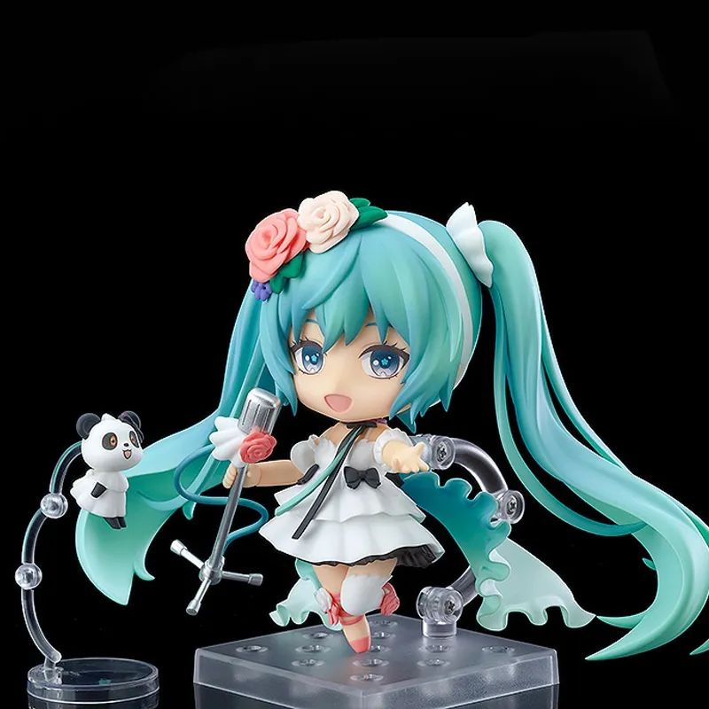 GSC Hatsune Miku Vocaloid Miku With You2019ver Nendoroid 10cm Chibi Figures-3
