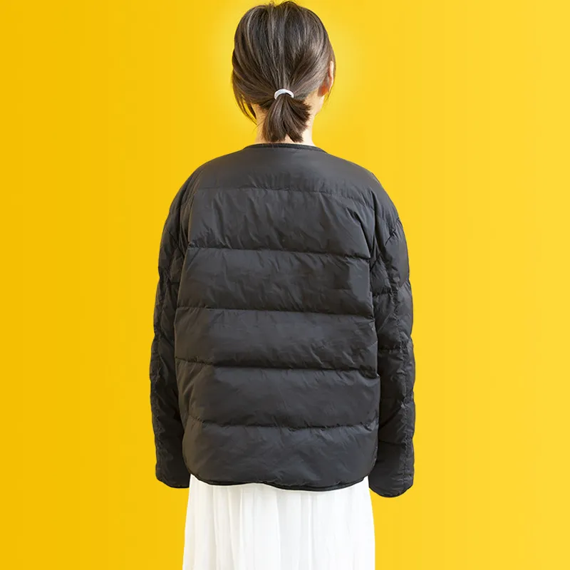 New Balance Down Jacket Unisex Black-3