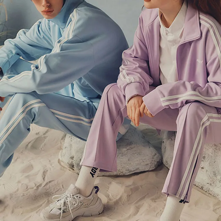 NERDY Sports Pants Unisex Light Purple-2