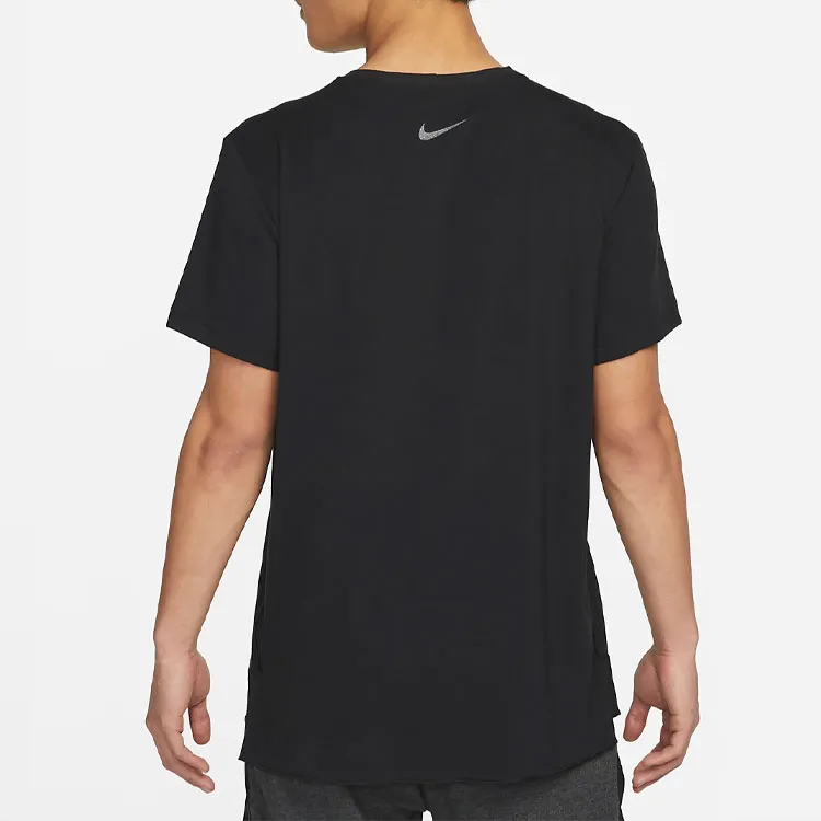 Nike Yoga Dri-FIT Men's CrewNeck Top Black-2