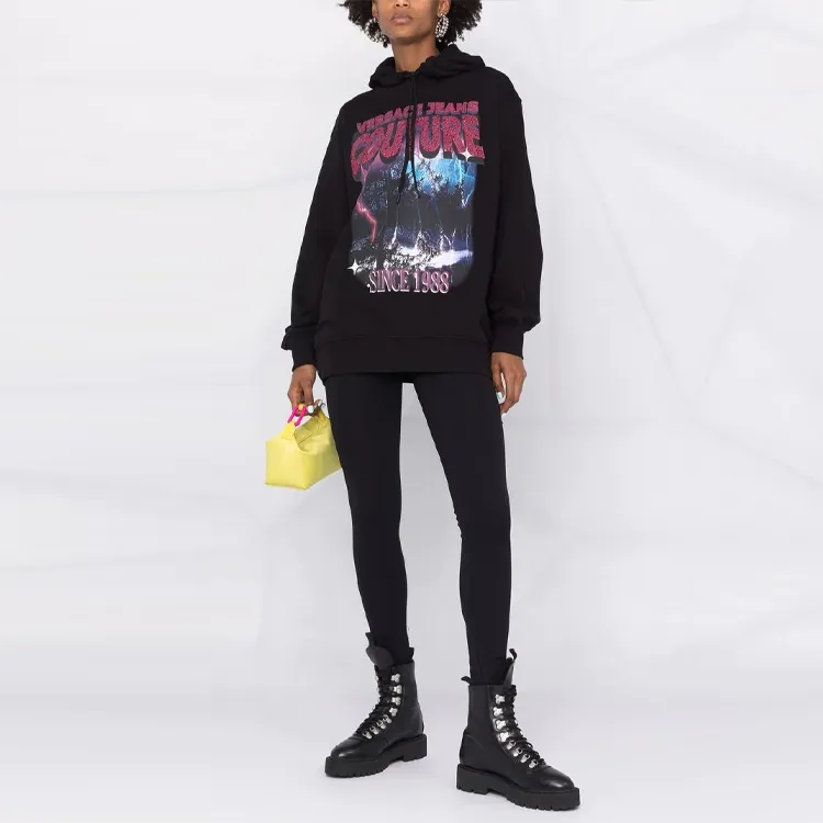 VERSACE JEANS COUTURE FW21 Sweatshirt Women's Black-2