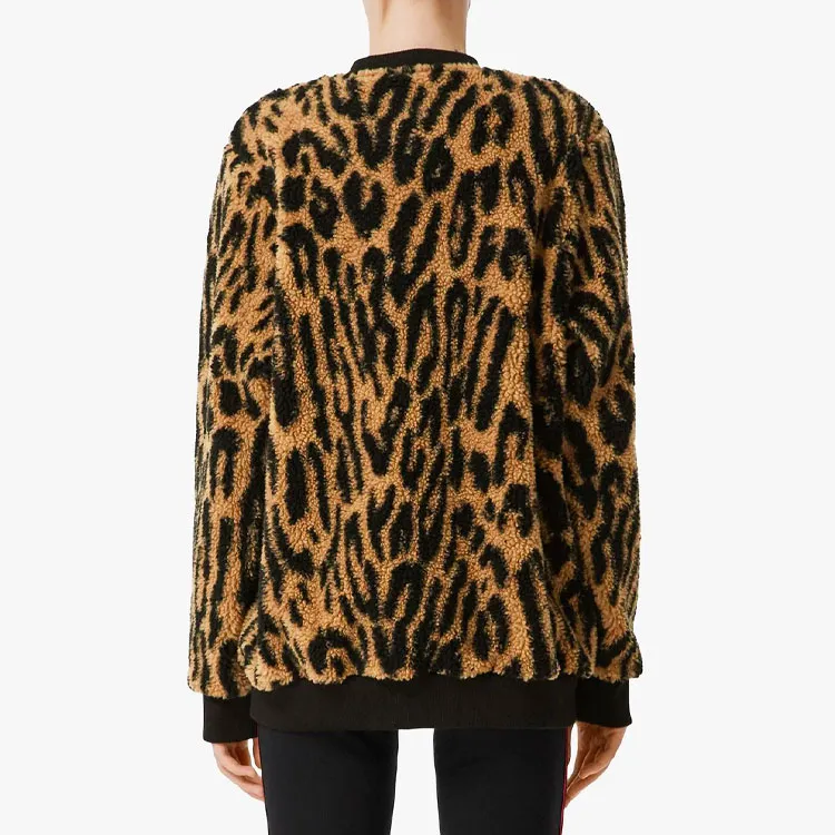 Burberry Sweatshirts Women's Leopard Print-3