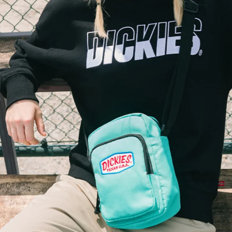Dickies Polyester Crossbody Bag Mini Unisex Lake Blue-3