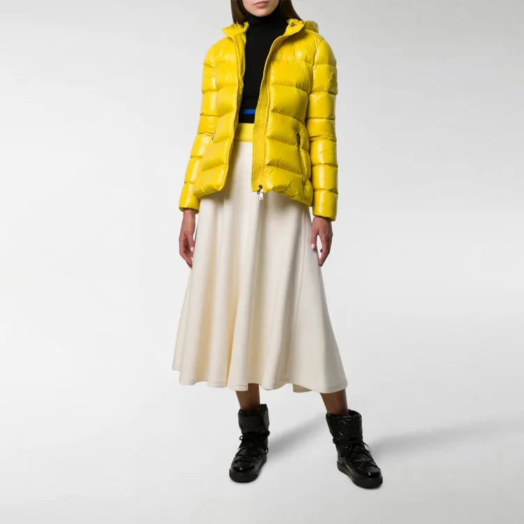 Moncler Down Jacket Women's Yellow-2