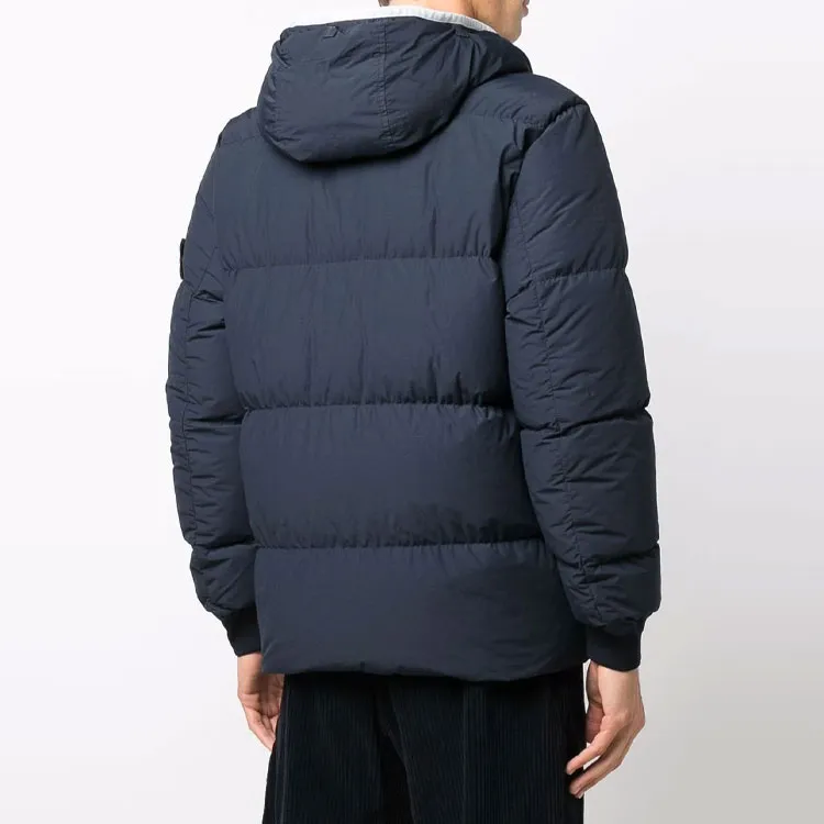 STONE ISLAND Down Jackets Men Blue-2