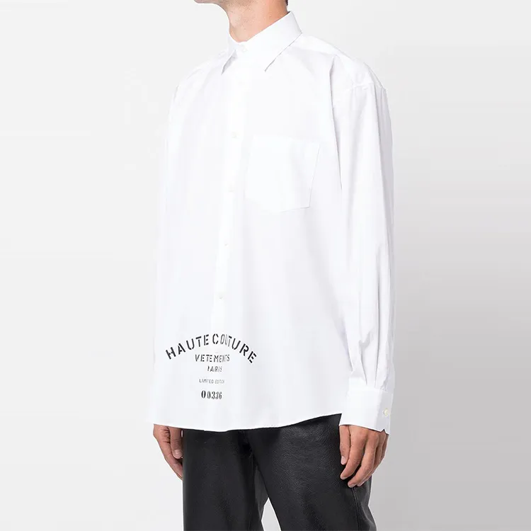 Vetements Maison De Couture Logo Shirt-3